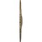 Ekena Millwork Attica Ceiling Medallion (Fits Canopies up to 3 3/4"), 39 1/2"OD x 2 1/2"P, Mississippi Mud Crackle CM39ATMMC - alternate 3